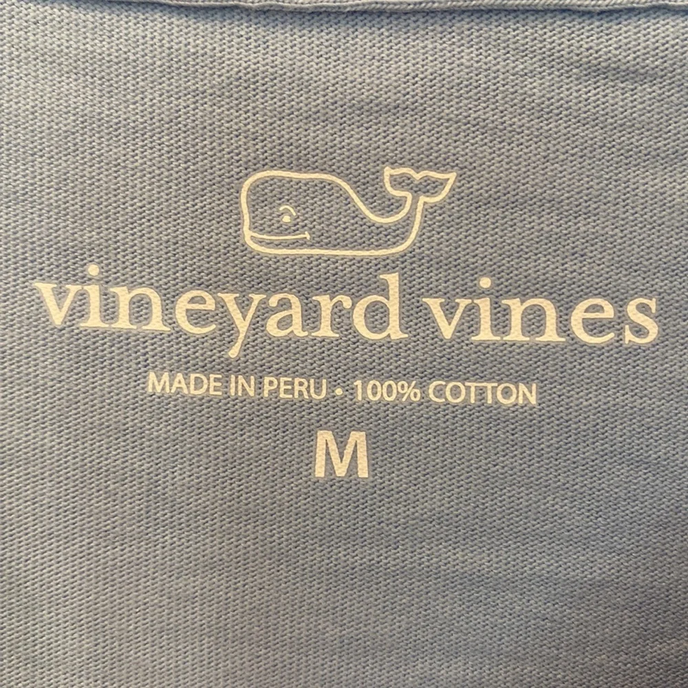 New men's Vineyard Vines surf logo graphic long sleeve pocket tee t-shirt - Picture 7 of 8